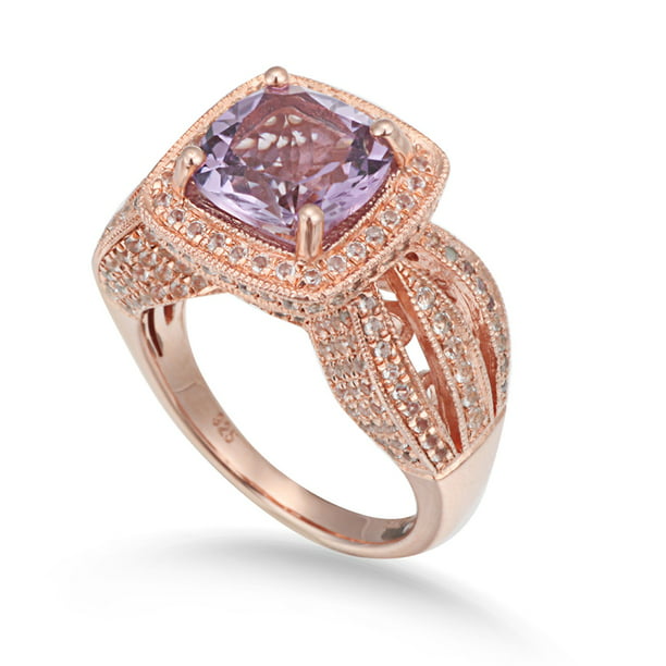 Details about   3.15 Ct Natural Pink Amethyst Sterling Silver Anniversary Ring For Women _1467
